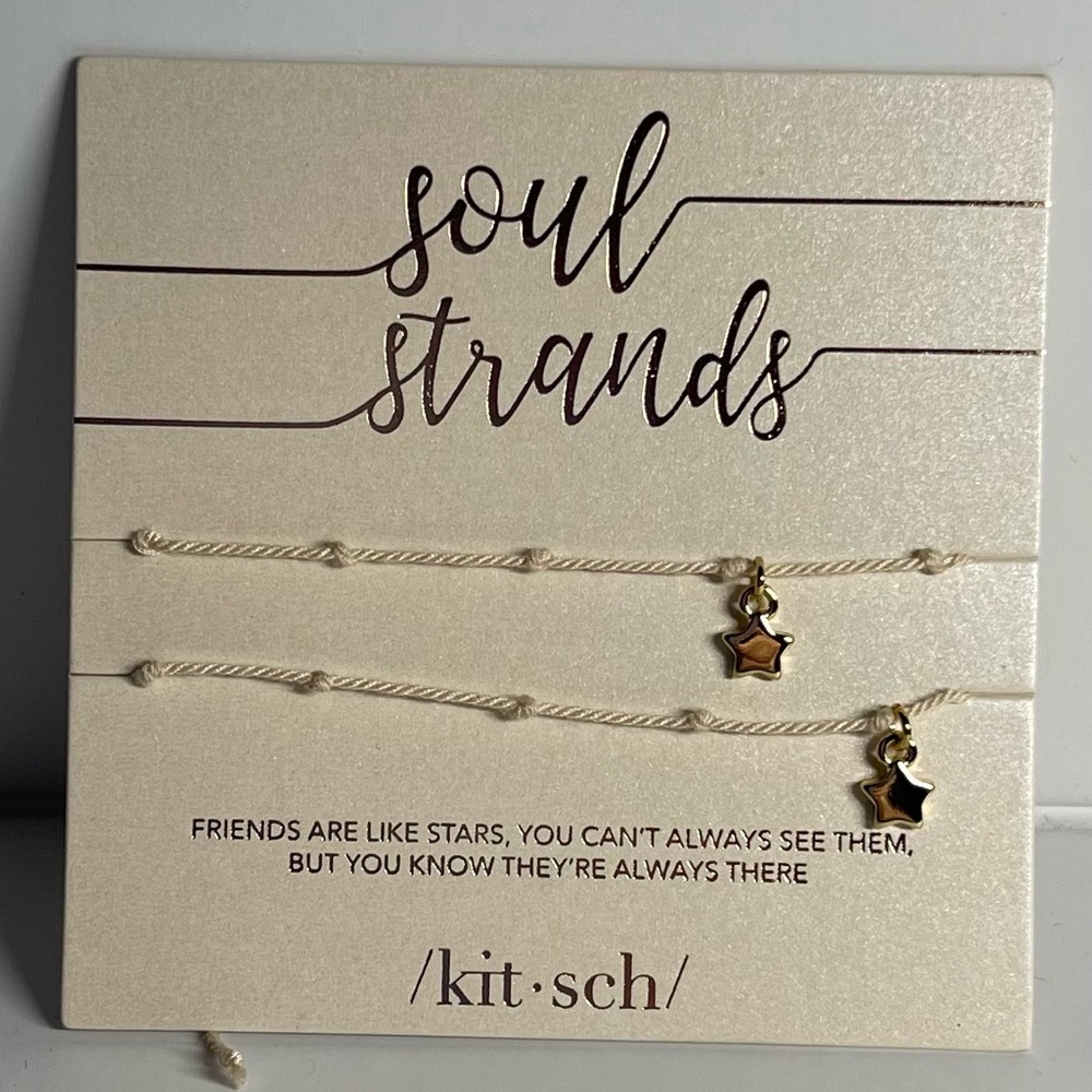 NEW Kitsch Francesca's Taupe Soul Strands